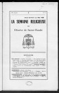 30/04/1953 - La Semaine religieuse du diocèse de Saint-Claude [Texte imprimé]