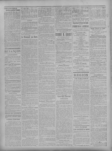 30/10/1920 - La Dépêche républicaine de Franche-Comté [Texte imprimé]