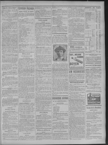 10/07/1909 - La Dépêche républicaine de Franche-Comté [Texte imprimé]