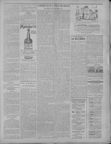 03/11/1922 - La Dépêche républicaine de Franche-Comté [Texte imprimé]