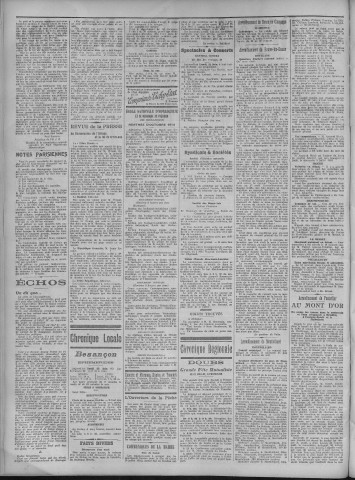 22/06/1914 - La Dépêche républicaine de Franche-Comté [Texte imprimé]