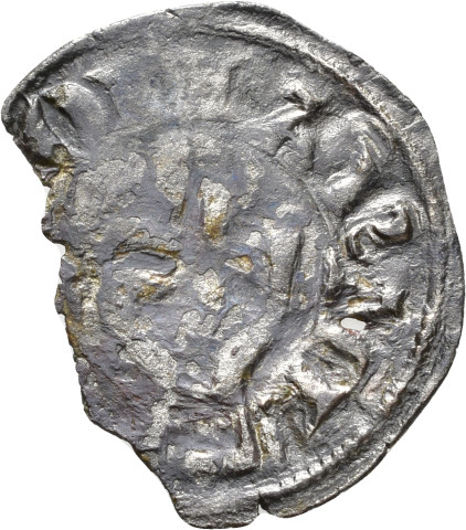 874.1.92.2 - pièce de monnaie ; fragment (4) ; denier estevenant