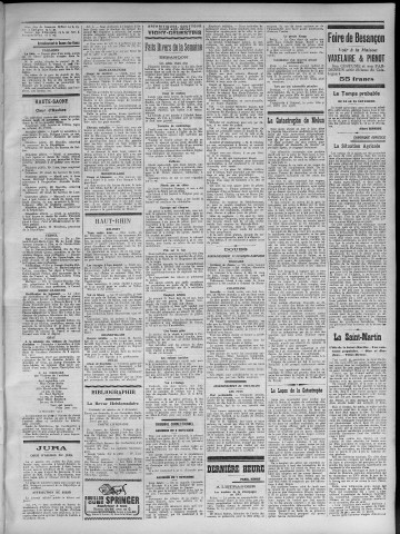 09/11/1913 - La Dépêche républicaine de Franche-Comté [Texte imprimé]