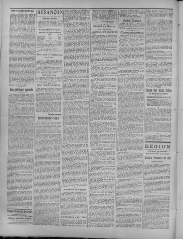 04/06/1919 - La Dépêche républicaine de Franche-Comté [Texte imprimé]