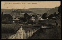 Besancon- Les remparts, la tour de la Pelotte et la citadelle [image fixe] , Besancon : J. Liard, 1905/1910