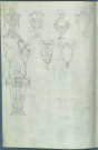 Croquis d'amphores et de vases antiques / Jean-Honoré Fragonard , [S.l.] : [J.-H. Fragonard], [1700-1800]
