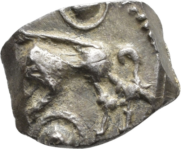 A.X12GOU.6 - pièce de monnaie ; denier