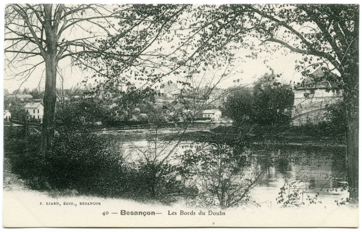 Besançon. Les Bords du Doubs [image fixe] , Besançon : J. Liard, 1901/1908