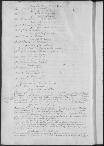 Registre des délibérations municipales 1er janvier - 31 décembre 1697