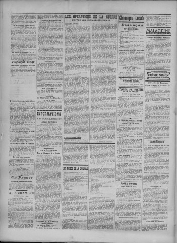 22/04/1916 - La Dépêche républicaine de Franche-Comté [Texte imprimé]