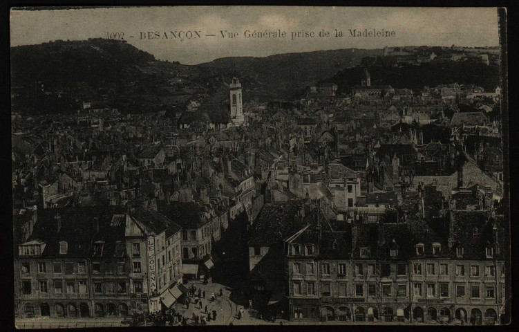 Besançon - Vue générale prise de la Madeleine [image fixe] , 1904/1919