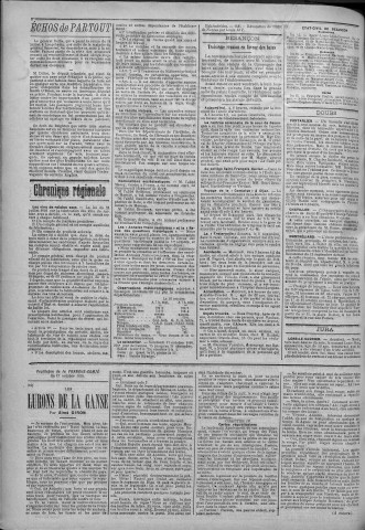17/10/1890 - La Franche-Comté : journal politique de la région de l'Est