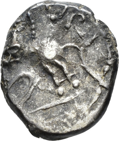 A.X52LAV.12 - pièce de monnaie ; quinaire