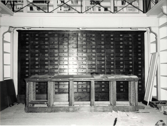 Bibliothèque municipale, aménagements, généralités : correspondance, comptes-rendus