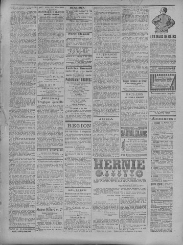 03/10/1920 - La Dépêche républicaine de Franche-Comté [Texte imprimé]