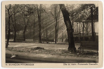 Effet du matin - Promenade Granvelle [image fixe] , Arbois ; Dole : Photo Luc Boillon : E. Protet:, 1938-1950
