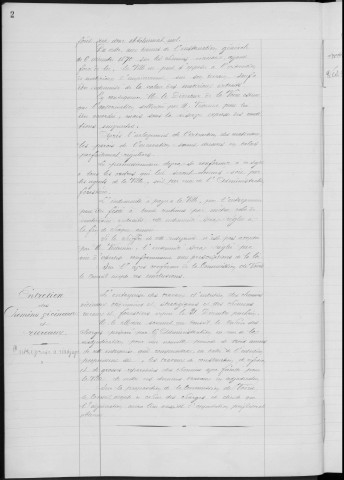 Registre des délibérations du Conseil municipal, avec table alphabétique, du 22 novembre 1898 au 7 novembre 1899