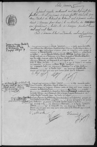 Registre des naissances, 1903