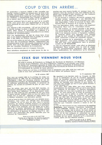 Lip magazine n°1 (janvier 1938)