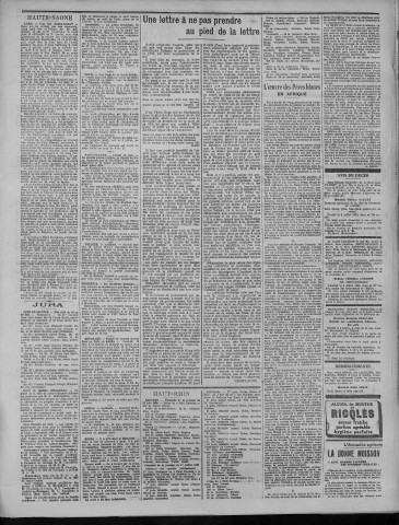 04/07/1923 - La Dépêche républicaine de Franche-Comté [Texte imprimé]