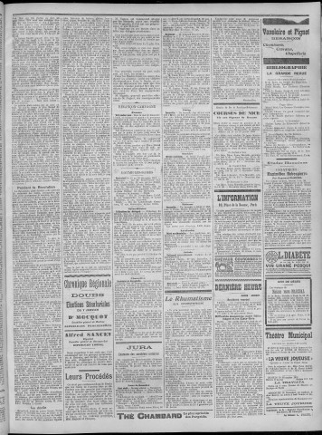 26/12/1911 - La Dépêche républicaine de Franche-Comté [Texte imprimé]