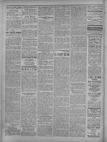 20/08/1918 - La Dépêche républicaine de Franche-Comté [Texte imprimé]
