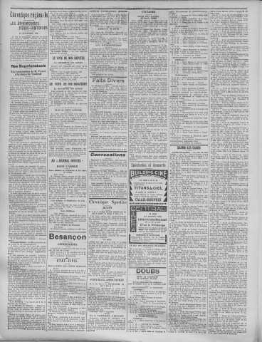 19/09/1932 - La Dépêche républicaine de Franche-Comté [Texte imprimé]