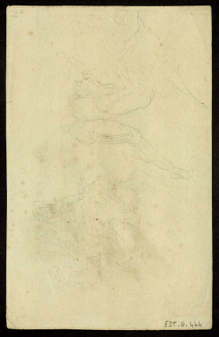 Venus se pique aux flêches de Cupidon [image fixe] / Gravé par B. Picart d'après le desssein de Raphaël, du Cabinet de ***. , 1693/1733