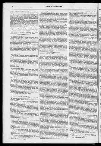 12/02/1868 - L'Union franc-comtoise [Texte imprimé]
