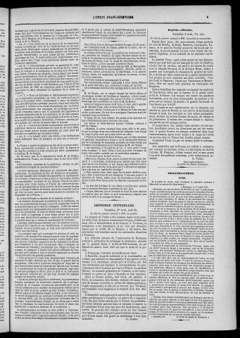 03/04/1871 - L'Union franc-comtoise [Texte imprimé]