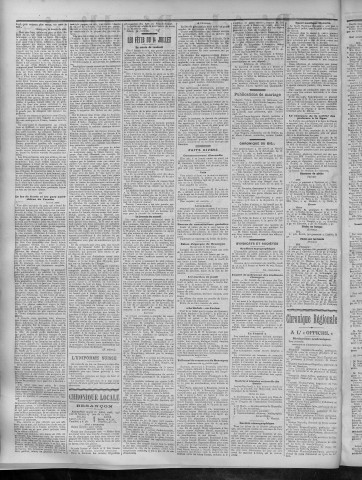 15/07/1906 - La Dépêche républicaine de Franche-Comté [Texte imprimé]