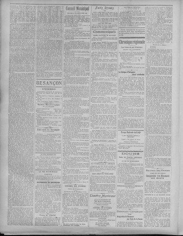 16/11/1922 - La Dépêche républicaine de Franche-Comté [Texte imprimé]