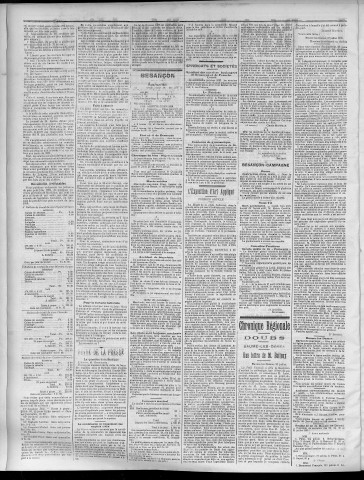 03/08/1905 - La Dépêche républicaine de Franche-Comté [Texte imprimé]