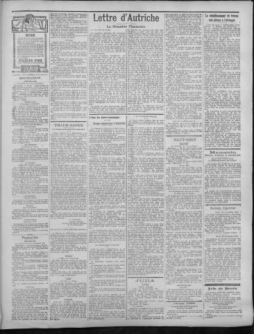 28/11/1921 - La Dépêche républicaine de Franche-Comté [Texte imprimé]