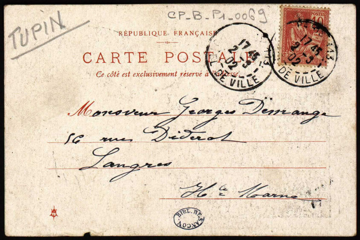 Centenaire de Victor Hugo. Journée du 2 mars 1902 [image fixe] , Paris : Le Cartophile, 5 rue du Croissant : cliché Braun-Clément, 1902