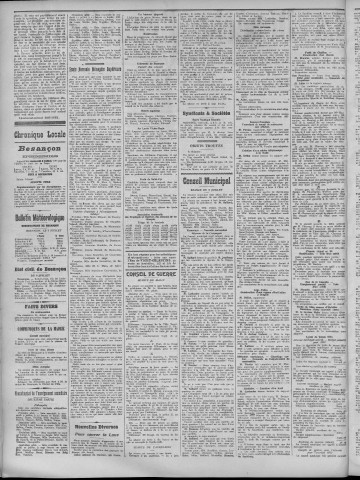 09/07/1913 - La Dépêche républicaine de Franche-Comté [Texte imprimé]