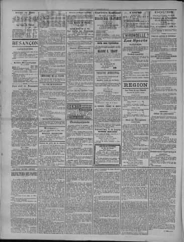 05/03/1922 - La Dépêche républicaine de Franche-Comté [Texte imprimé]