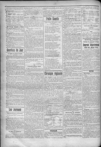 03/03/1895 - La Franche-Comté : journal politique de la région de l'Est