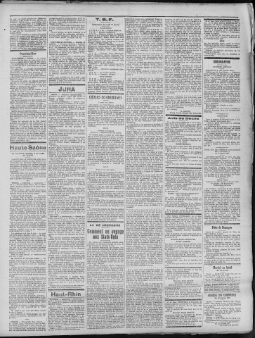 13/01/1931 - La Dépêche républicaine de Franche-Comté [Texte imprimé]