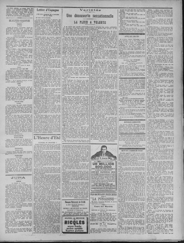 15/05/1923 - La Dépêche républicaine de Franche-Comté [Texte imprimé]