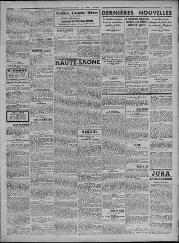 05/12/1937 - Le petit comtois [Texte imprimé] : journal républicain démocratique quotidien