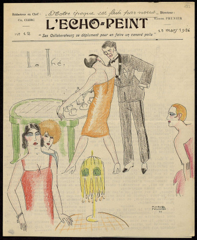 - L'Echo Peint. 15 mars 1926