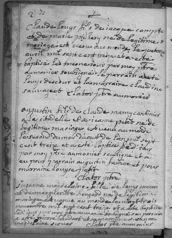 Registre d'établissements militaires : La Citadelle
baptêmes (naissances), mariages sépultures (décès) (9 décembre 1716 - 17 septembre 1734)