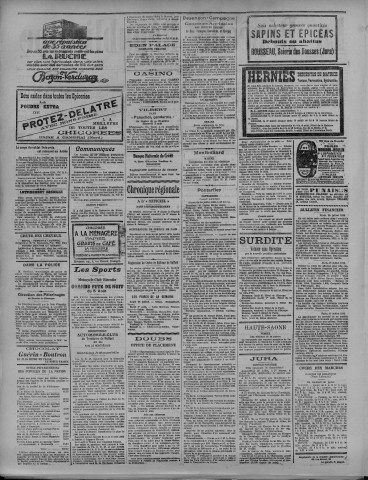 29/07/1922 - La Dépêche républicaine de Franche-Comté [Texte imprimé]