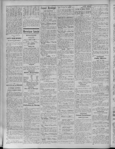 27/07/1912 - La Dépêche républicaine de Franche-Comté [Texte imprimé]