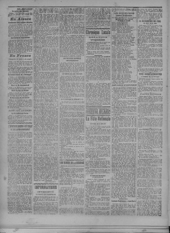 15/07/1916 - La Dépêche républicaine de Franche-Comté [Texte imprimé]