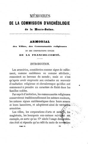 1867 - Mémoires de la Commission d'archéologie