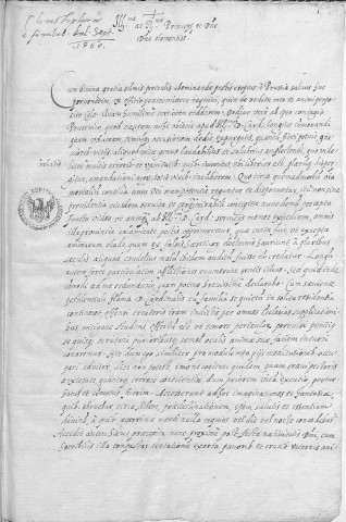Ms Granvelle 20 - « Mémoires de ce qui s'est passé sous le ministère du chancelier et du cardinal de Granvelle... Tome XX. » (1er septembre 1565-31 octobre 1565)