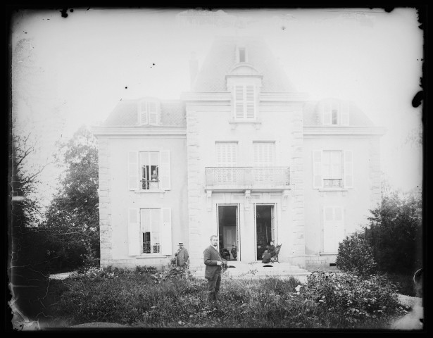 Vue du Château de Blamont
