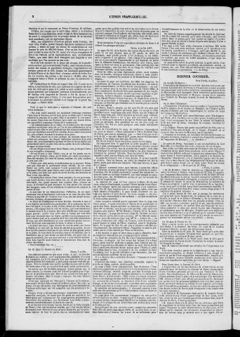 13/07/1867 - L'Union franc-comtoise [Texte imprimé]